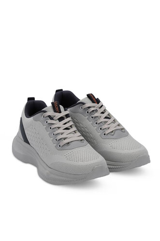 Slazenger LEMAR Kadın Sneaker Ayakkabı Gri - Lacivert - Thumbnail
