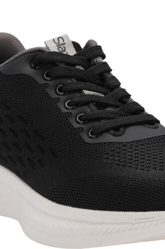 Slazenger LEMAR Kadın Sneaker Ayakkabı Siyah - Beyaz - Thumbnail