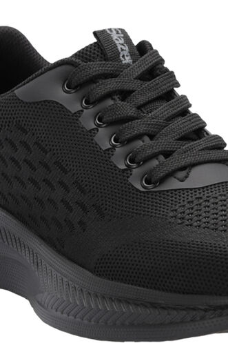 Slazenger LEMAR Kadın Sneaker Ayakkabı Siyah - Siyah - Thumbnail