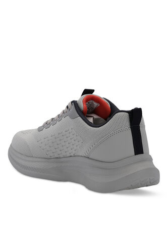 Slazenger LEMAR Men's Sneaker Shoes Grey - Navy - Thumbnail