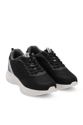 Slazenger LEMAR Women's Sneaker Shoes Black - White - Thumbnail