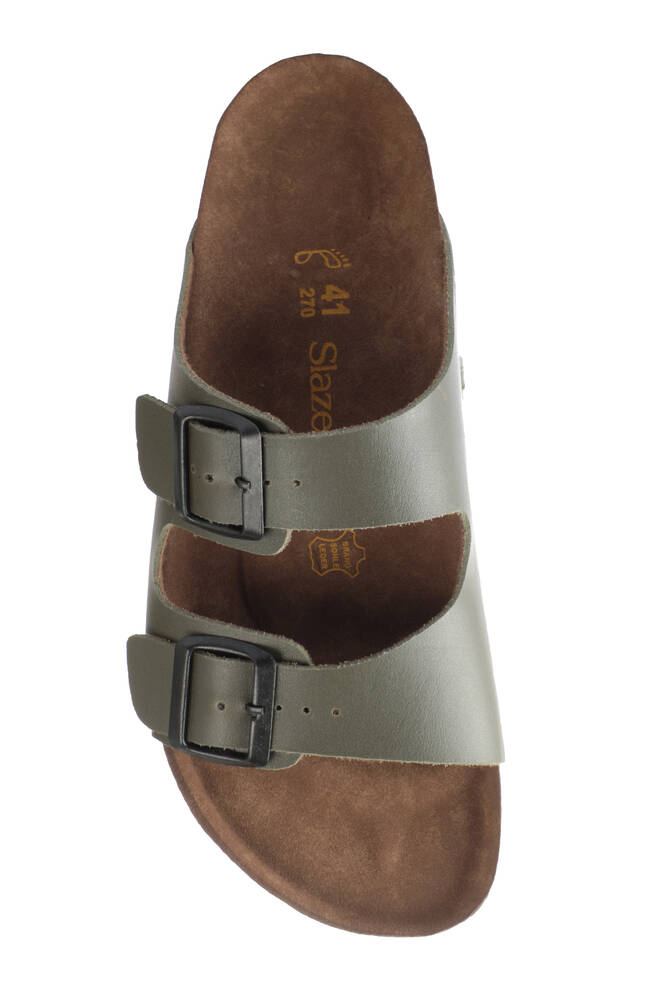 Slazenger LENS Erkek Terlikleri Haki