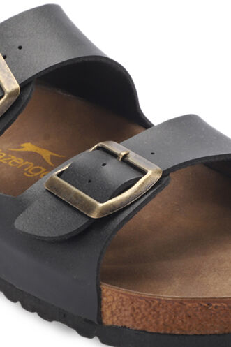 Slazenger LENS Erkek Terlikleri Siyah - Thumbnail