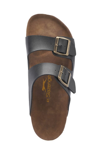 Slazenger LENS Erkek Terlikleri Siyah - Thumbnail