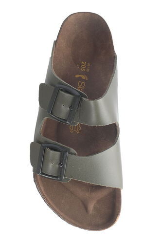 Slazenger LENS Kadın Terlikleri Haki - Thumbnail