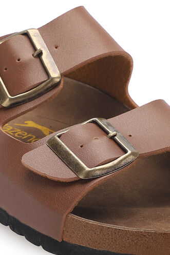 Slazenger LENS Kadın Terlikleri Kahverengi - Thumbnail