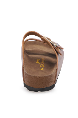 Slazenger LENS Kadın Terlikleri Kahverengi - Thumbnail