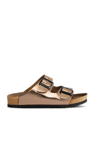 Slazenger LENS Women's Slippers Silver Patent - Thumbnail