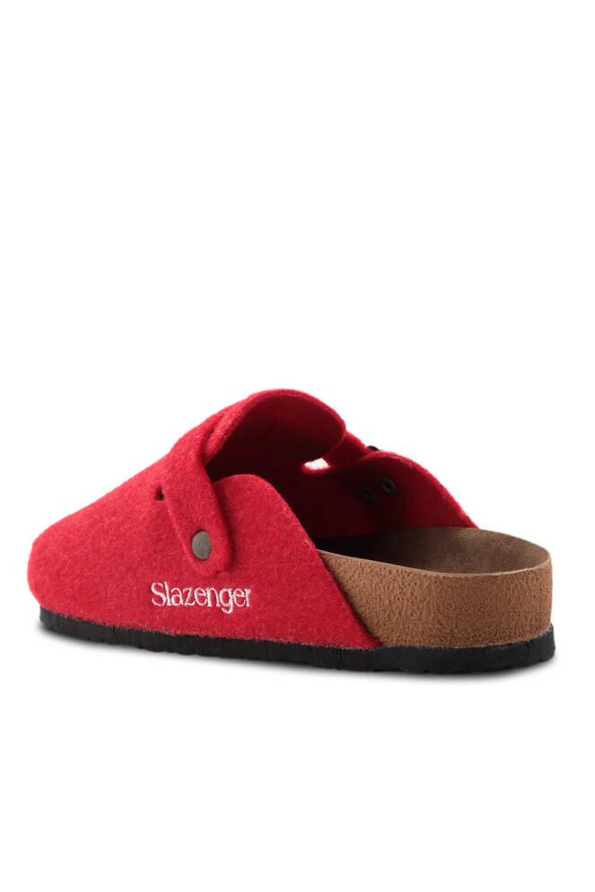 Slazenger LEO Keçe Kadın Terlikleri Kırmızı