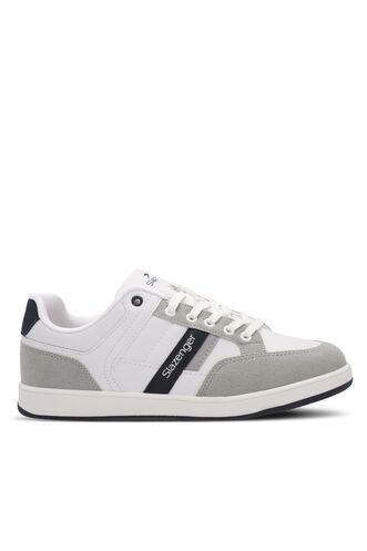 Slazenger LESSON Erkek Sneaker Ayakkabıları Beyaz - Thumbnail