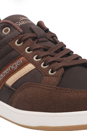 Slazenger LESSON Erkek Sneaker Ayakkabıları Kahverengi - Thumbnail