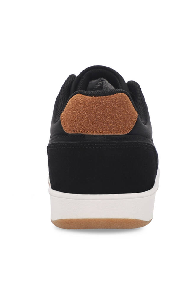 Slazenger LESSON Erkek Sneaker Ayakkabıları Siyah - Beyaz