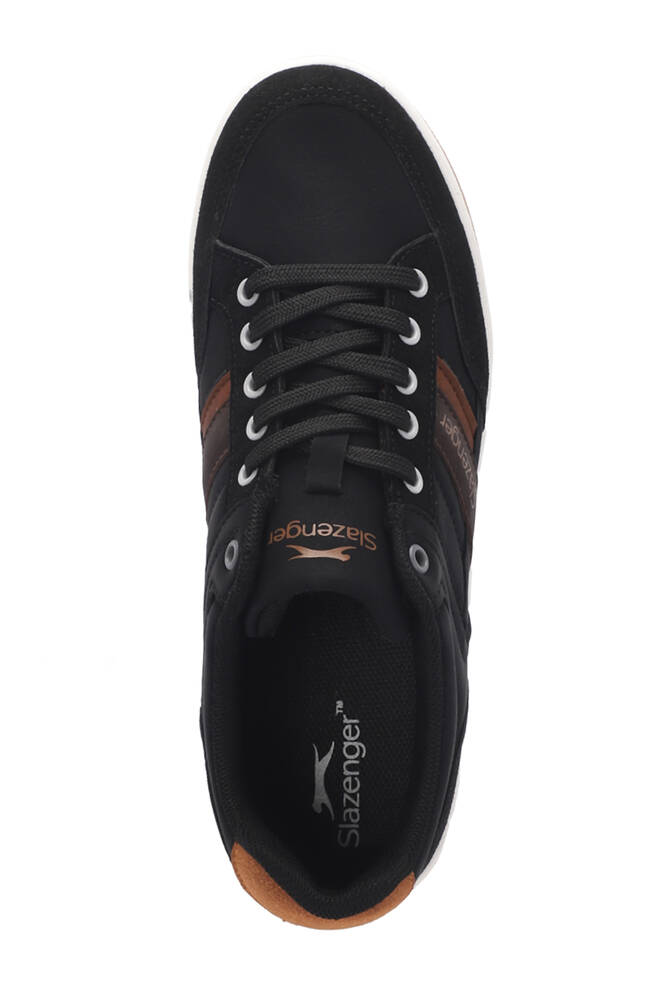 Slazenger LESSON Erkek Sneaker Ayakkabıları Siyah - Beyaz