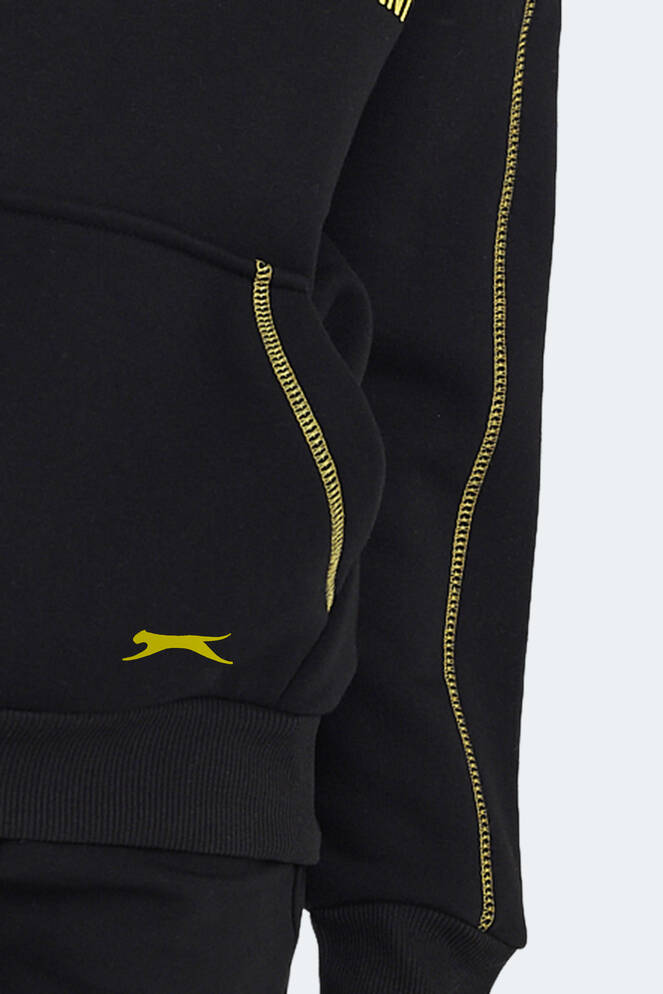 Slazenger LEVON Unisex Kids Sweatshirt Black