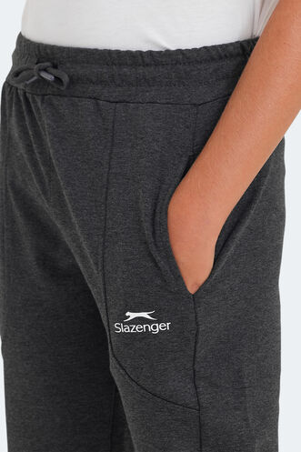 Slazenger LINE Unisex Kids Sweatpants Dark Gray - Thumbnail