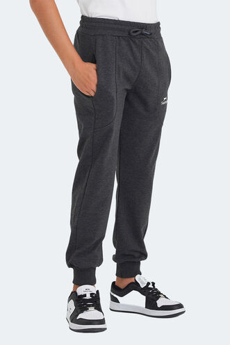Slazenger LINE Unisex Kids Sweatpants Dark Gray - Thumbnail