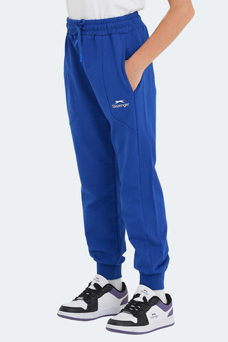 Slazenger LINE Unisex Kids Sweatpants Royal Blue - Thumbnail
