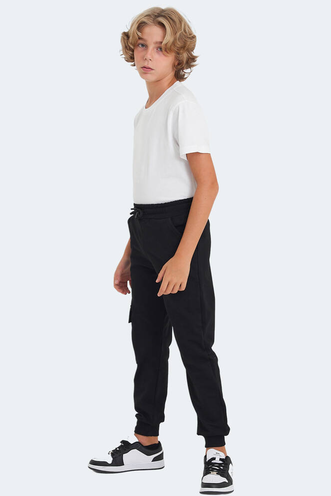 Slazenger LIVE Unisex Çocuk Eşofman Altı Siyah