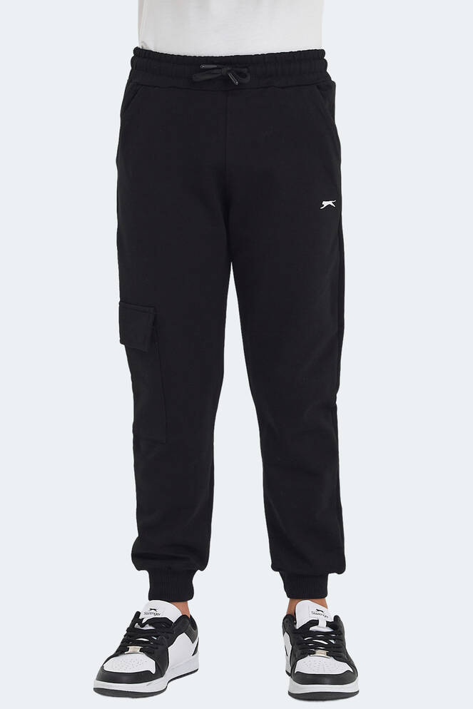 Slazenger LIVE Unisex Çocuk Eşofman Altı Siyah
