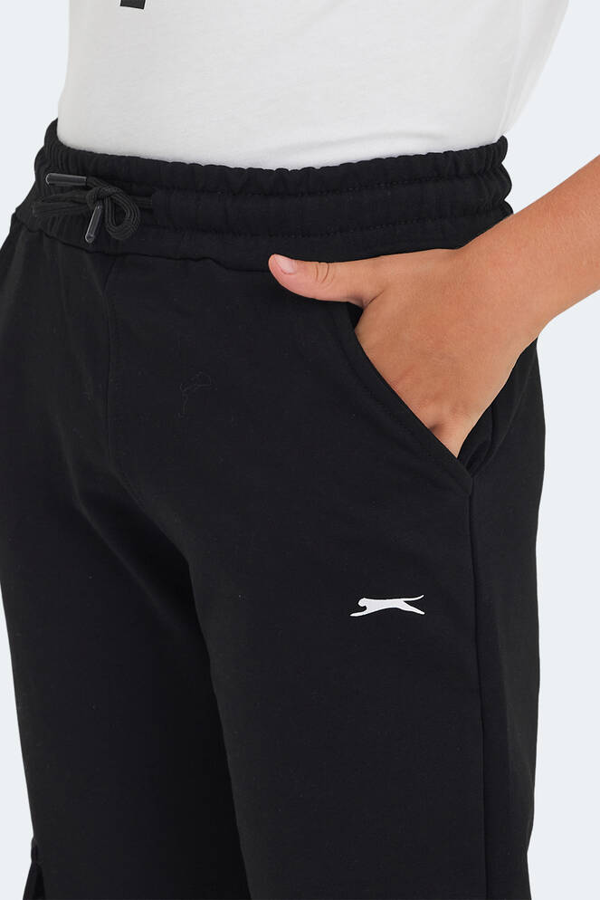 Slazenger LIVE Unisex Çocuk Eşofman Altı Siyah
