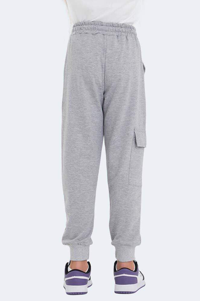 Slazenger LIVE Unisex Çocuk Eşofman Altı Taş Gri