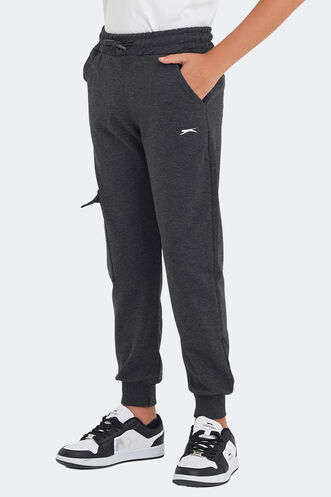 Slazenger - Slazenger LIVE Unisex Kids Sweatpants Dark Gray