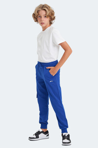 Slazenger LIVE Unisex Kids Sweatpants Royal Blue - Thumbnail