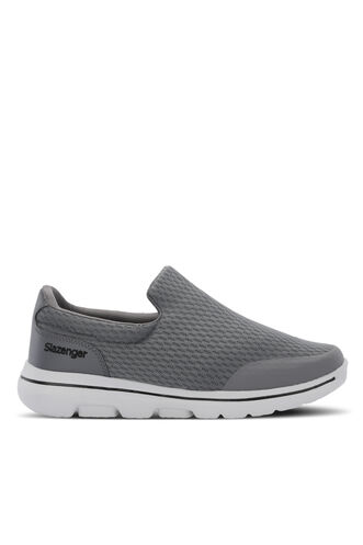 Slazenger LIVIA Erkek Sneaker Ayakkabı Koyu Gri - Thumbnail