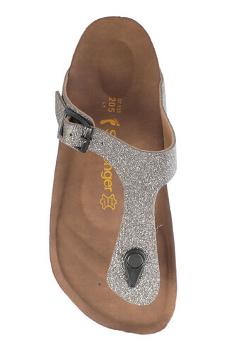 Slazenger LUKE Kadın Terlikleri Gri - Mor - Thumbnail