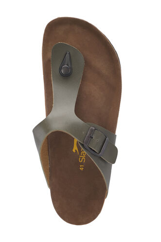 Slazenger LUKE Men's Slippers Khaki - Thumbnail