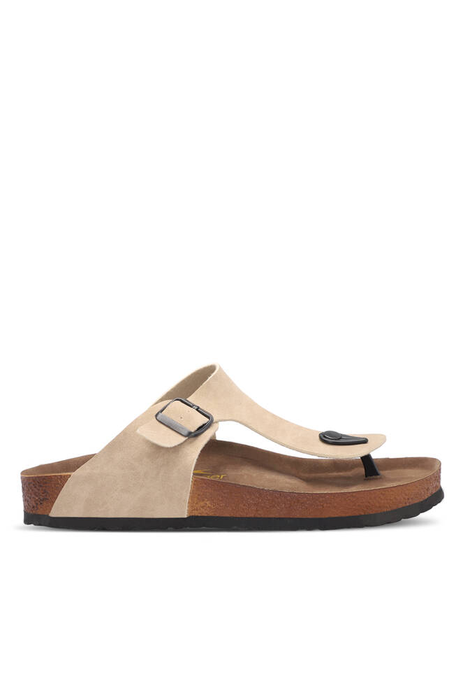 Slazenger LUKE Unisex Slippers Beige Nubuck