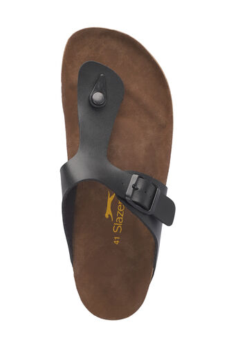 Slazenger LUKE Unisex Slippers Black - Thumbnail