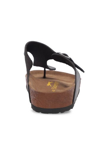 Slazenger LUKE Unisex Slippers Black - Thumbnail