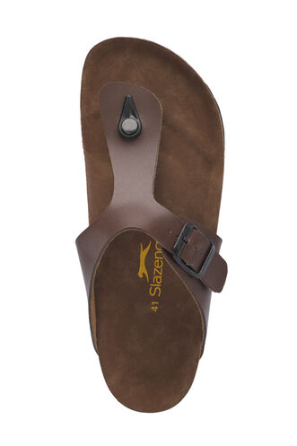 Slazenger LUKE Unisex Slippers Brown - Thumbnail