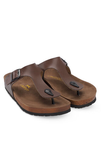 Slazenger LUKE Unisex Slippers Brown - Thumbnail