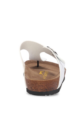 Slazenger LUKE Unisex Slippers White - Thumbnail