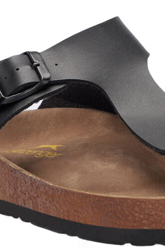 Slazenger LUKE Unisex Terlik Siyah - Thumbnail