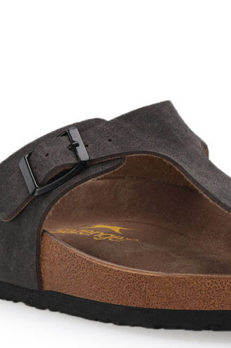 Slazenger LUKE Women's Slippers Brown Nubuck - Thumbnail