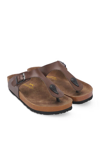 Slazenger LUKE Women's Slippers Brown - Thumbnail