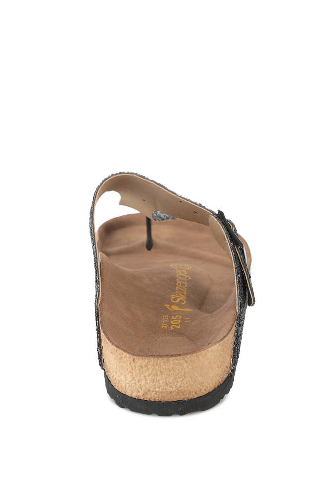 Slazenger LUKE Women's Slippers Black Glitter