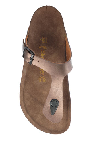 Slazenger LUKE Women's Slippers Bronze - Thumbnail