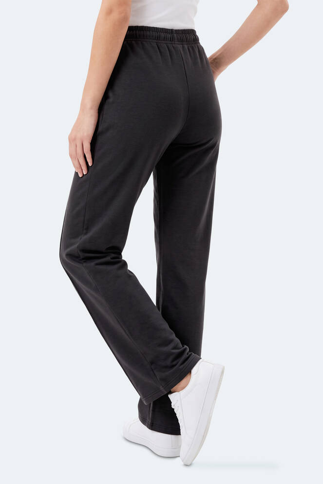 Slazenger MABLE Kadın Bol Paça Siyah Eşofman Altı