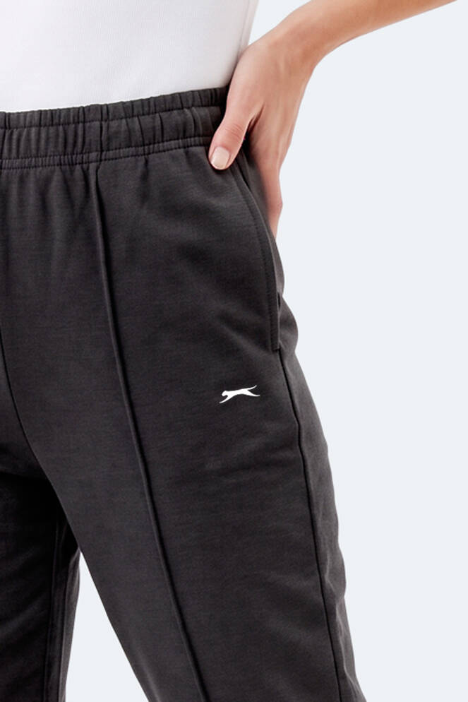 Slazenger MABLE Kadın Bol Paça Siyah Eşofman Altı