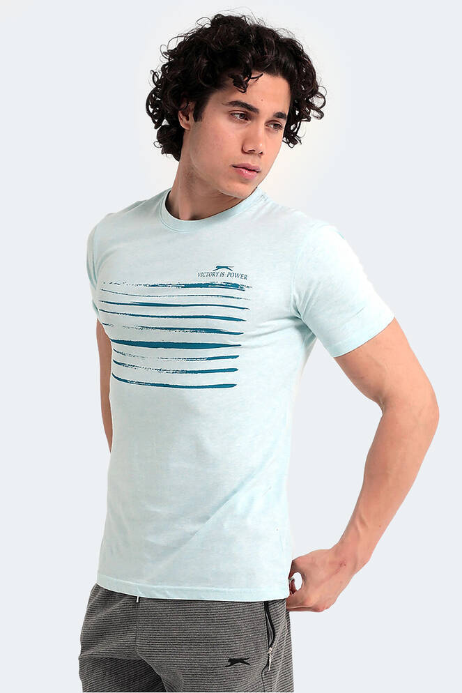 Slazenger MACSEN Erkek Yeşil Tişört