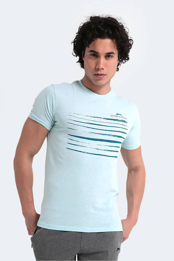 Slazenger MACSEN Erkek Yeşil Tişört
