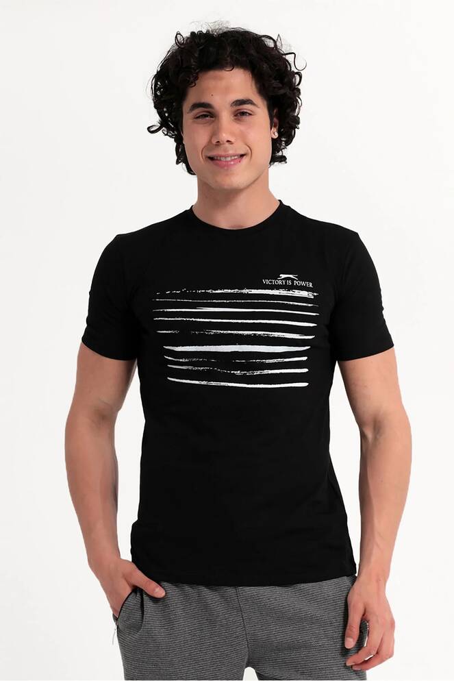 Slazenger MACSEN Men's T-Shirt Black