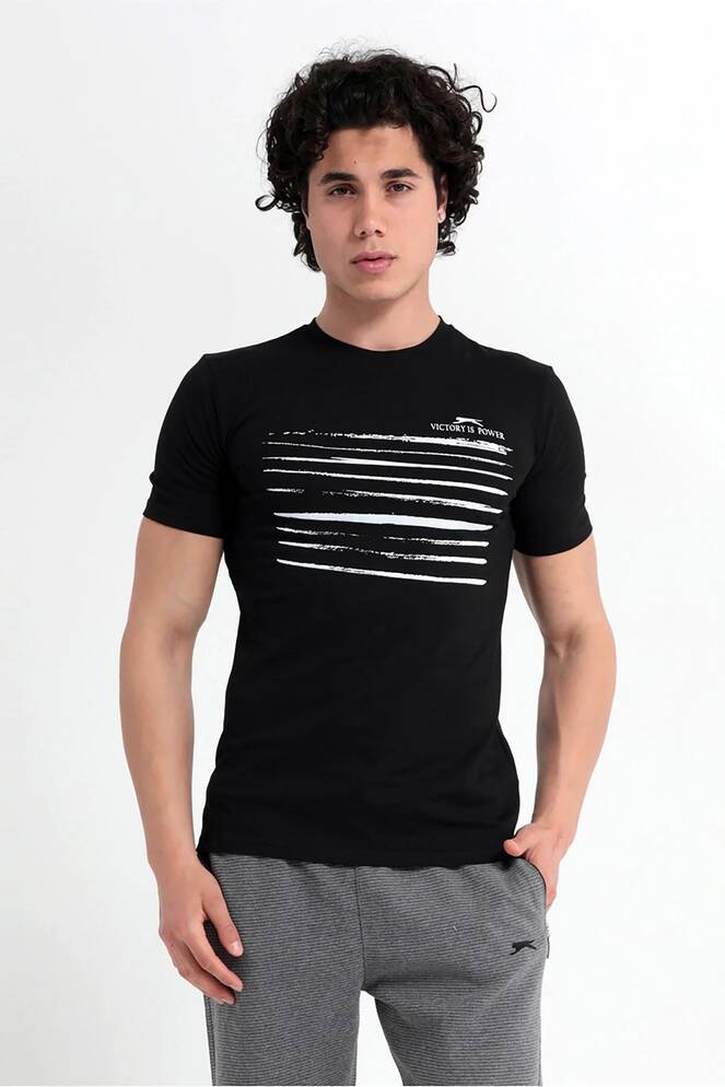 Slazenger MACSEN Men's T-Shirt Black