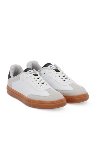 Slazenger MADDIE Women's Sneaker Shoes White - Black - Thumbnail