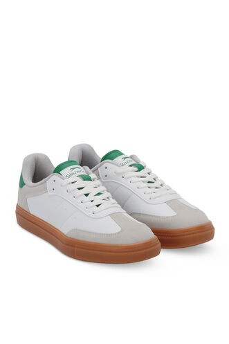 Slazenger MADDIE Women's Sneaker Shoes White - Green - Thumbnail