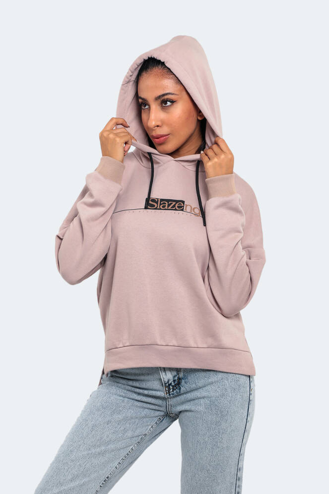 Slazenger MAGNET Kadın Sweatshirt Vizon